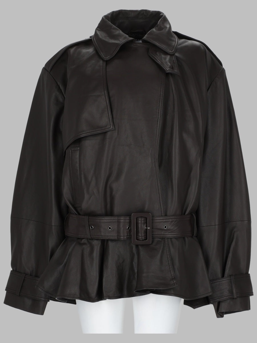 Rotate Women Giacca Biker In Pelle ROTATE