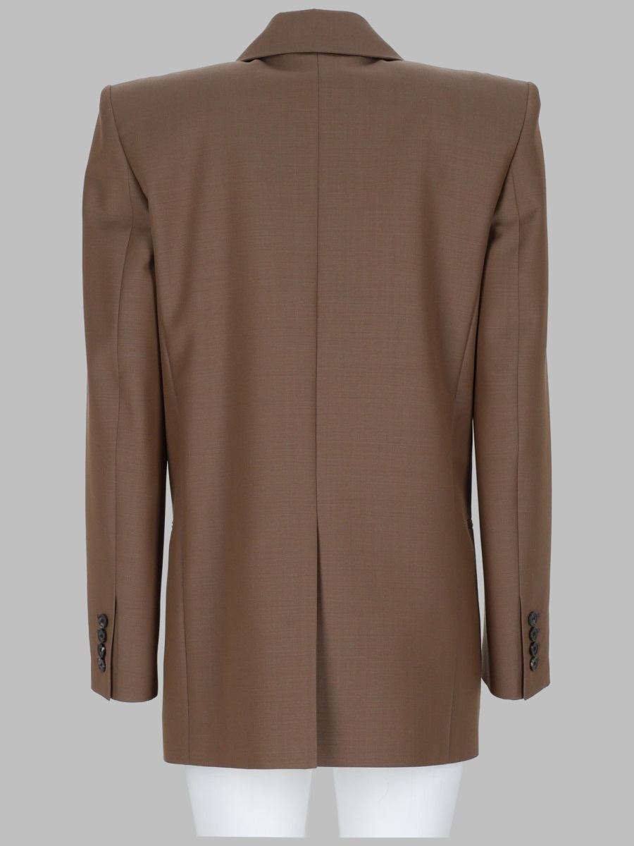 Saint Laurent Women Giacca In Lana E Mohair Leggeri SAINT LAURENT