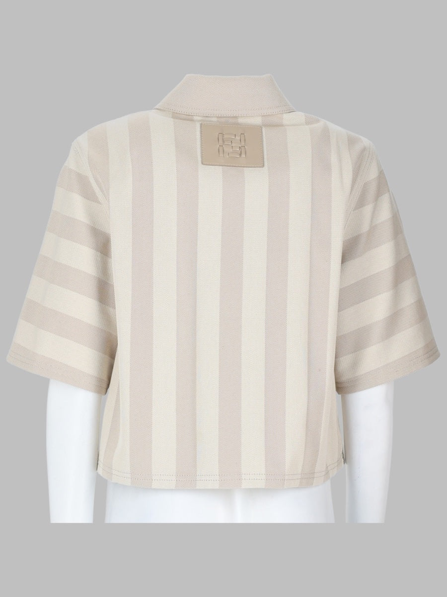 Fendi Women Giacca In Drill Pequin FENDI
