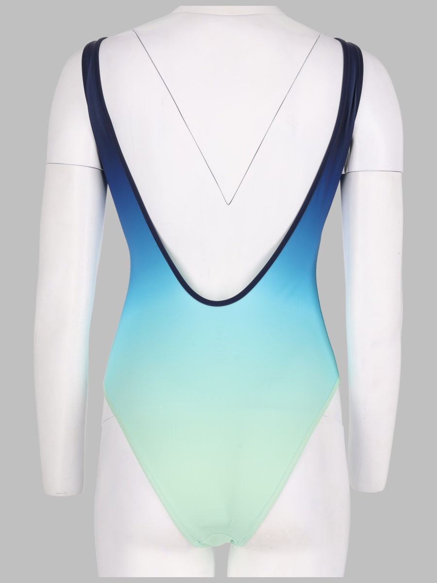 Casablanca Women Costume Intero Con Stampa Gradient CASABLANCA