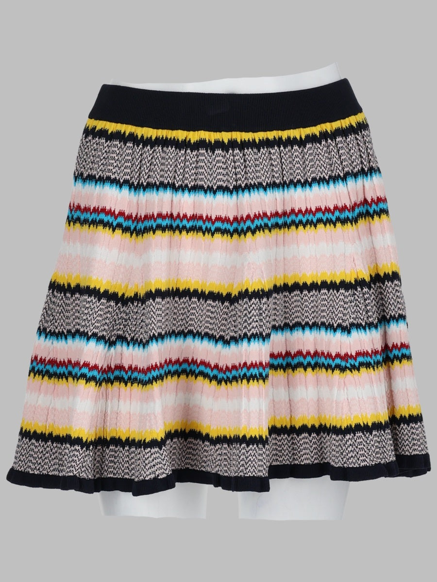 Casablanca Women Minigonna In Maglia Chevron CASABLANCA