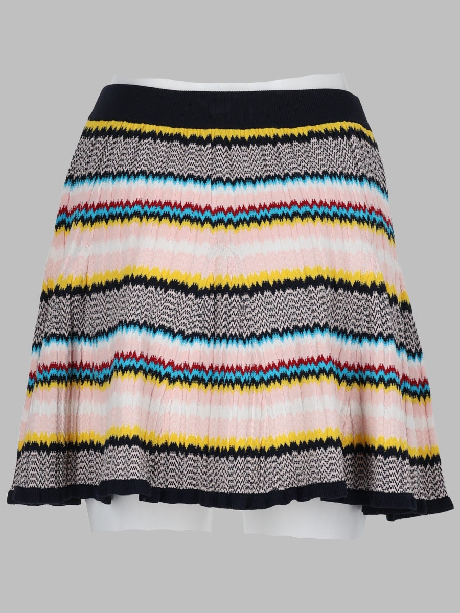 Casablanca Women Minigonna In Maglia Chevron CASABLANCA