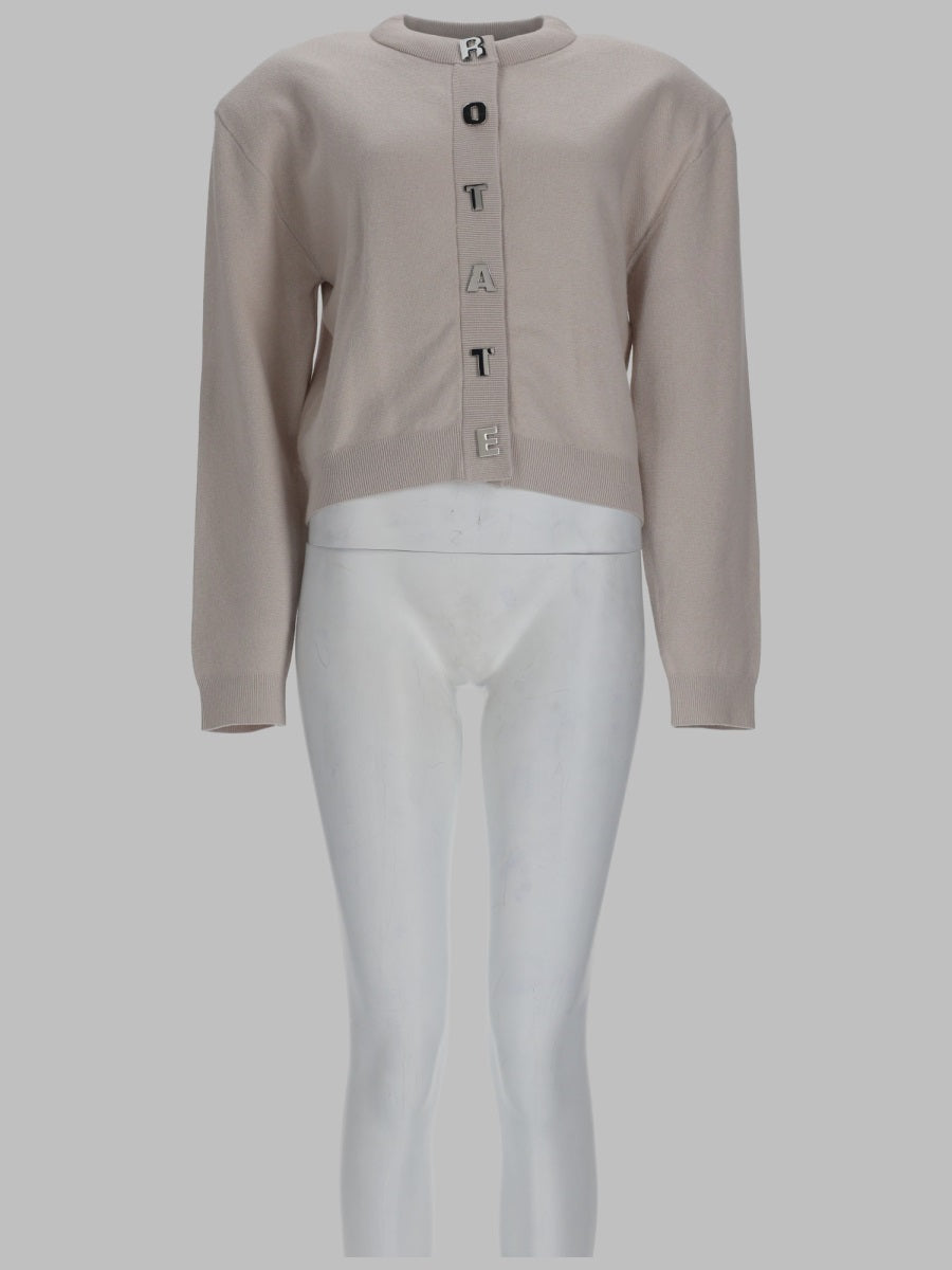 Rotate Women Cardigan Con Logo ROTATE