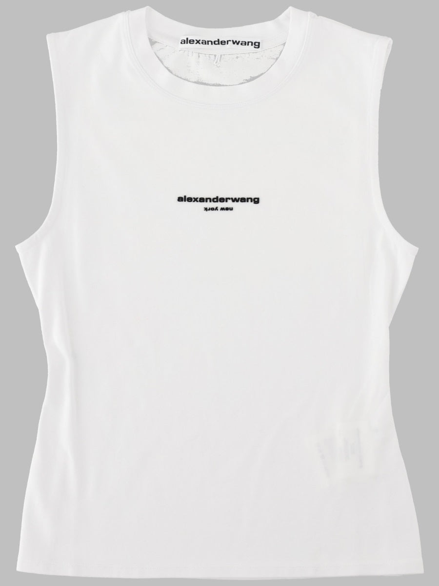 Alexander Wang Women Tank Top In Cotone Stretch ALEXANDER WANG