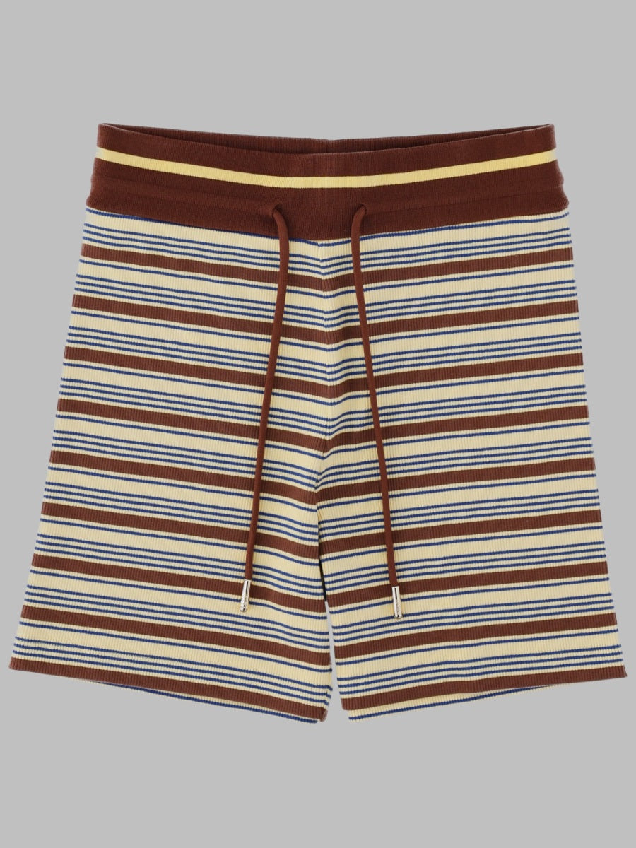 Fendi Women Shorts In Maglia Di Cotone A Righe FENDI