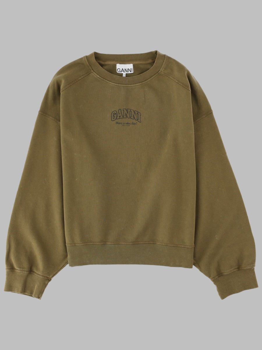 Ganni Women Felpa Con Logo GANNI