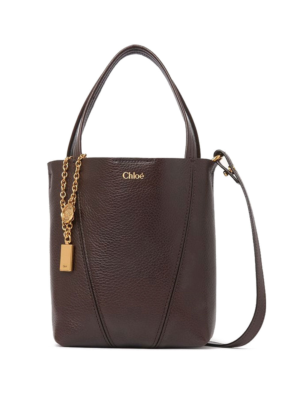 Chloe Women Small Chloé Spin Tote Bag In Grained Leather CHLOE