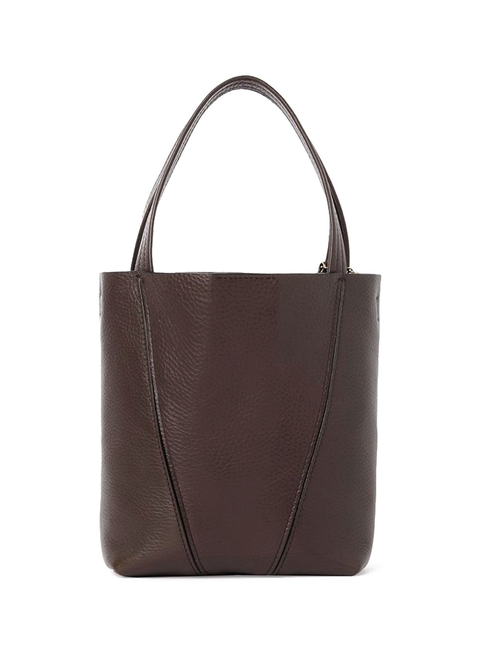 Small Chloé Spin Tote Bag In Grained Leather Women CHLOE