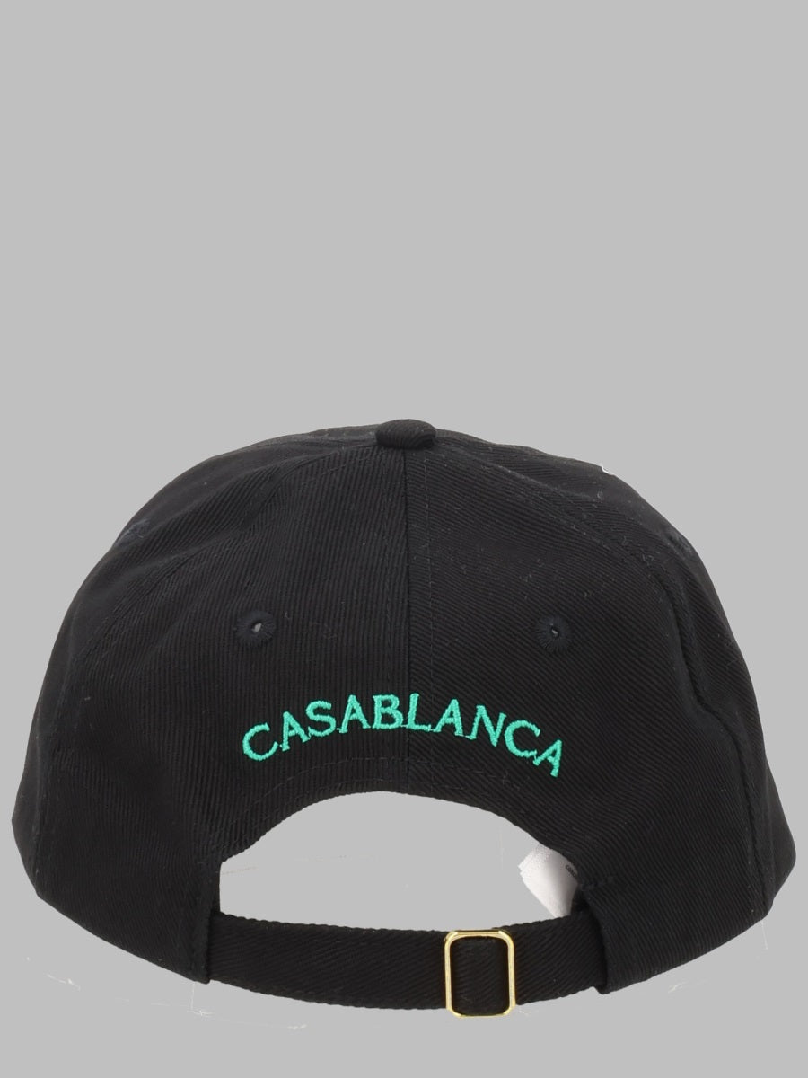 Casablanca Men Cappello Da Baseball Con Patch "Hotel" CASABLANCA