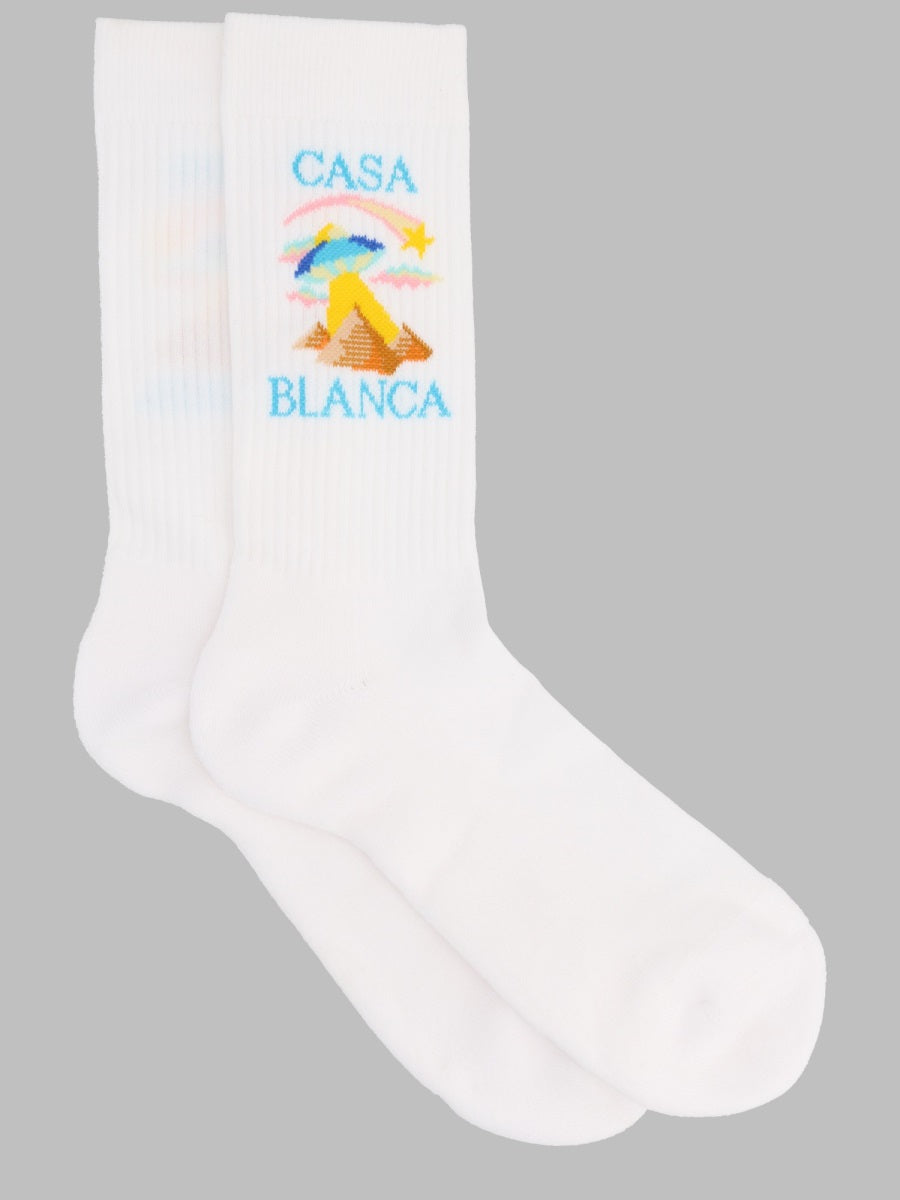 Casablanca Men Calzini In Cotone