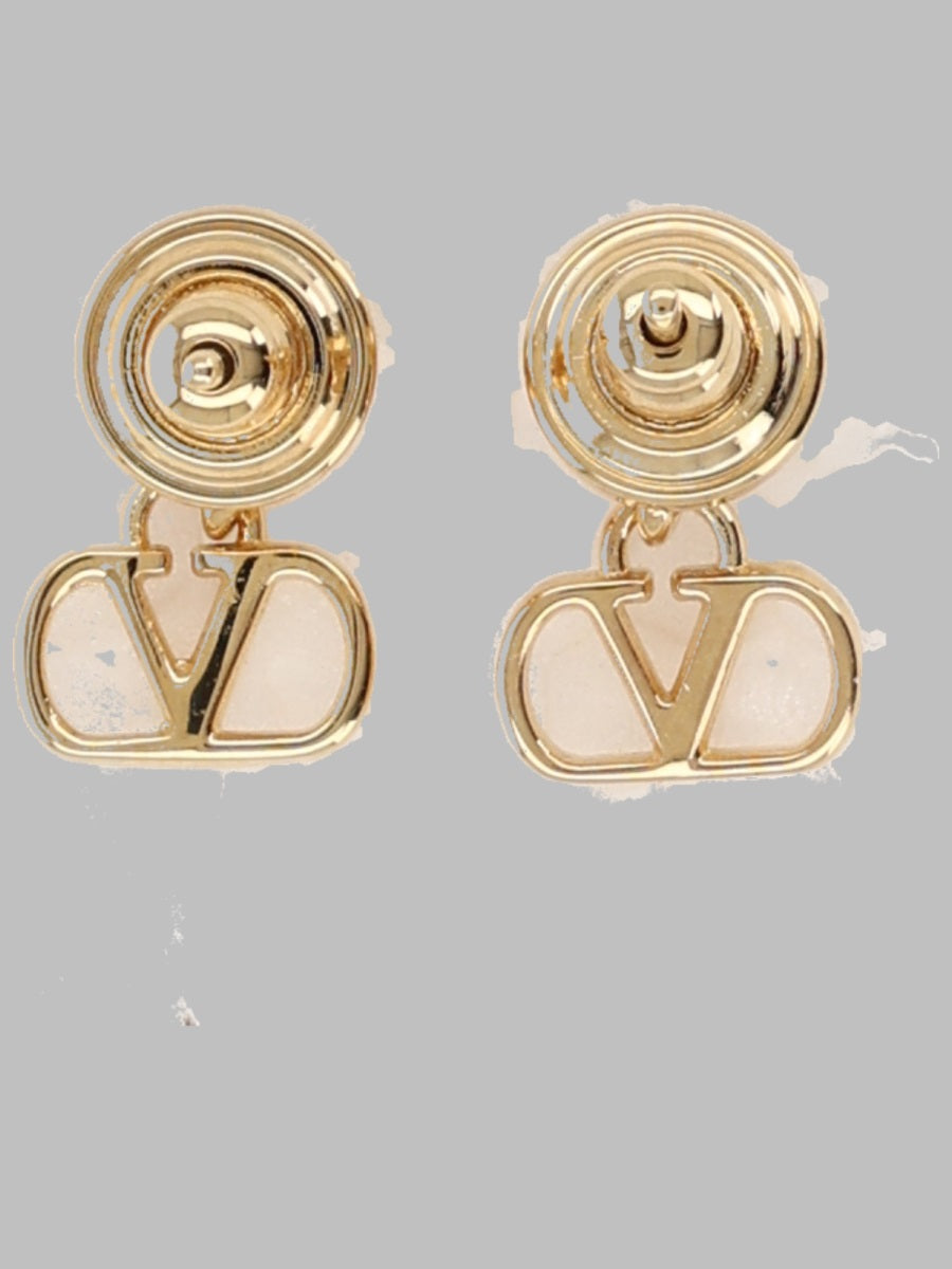 Valentino Garavani Women Orecchini "Vlogo Signature" Con Strass VALENTINO GARAVANI