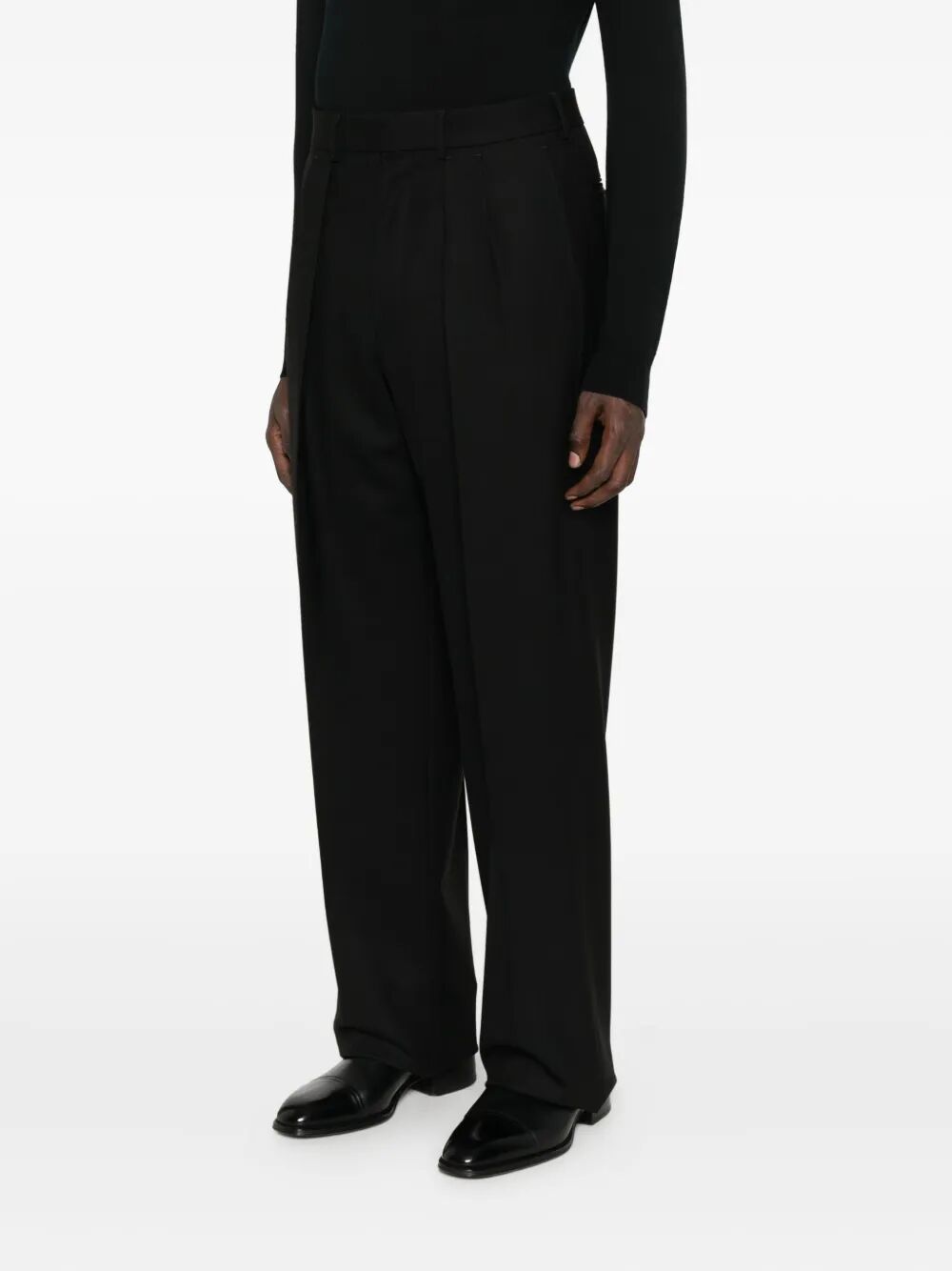 Tom Ford Men High Twist Wool Pleated Trousers TOM FORD