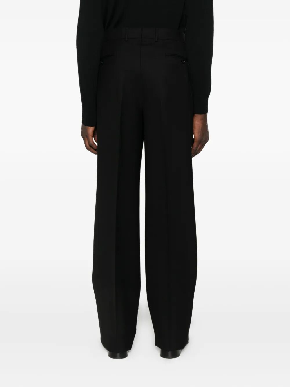 Tom Ford Men High Twist Wool Pleated Trousers TOM FORD