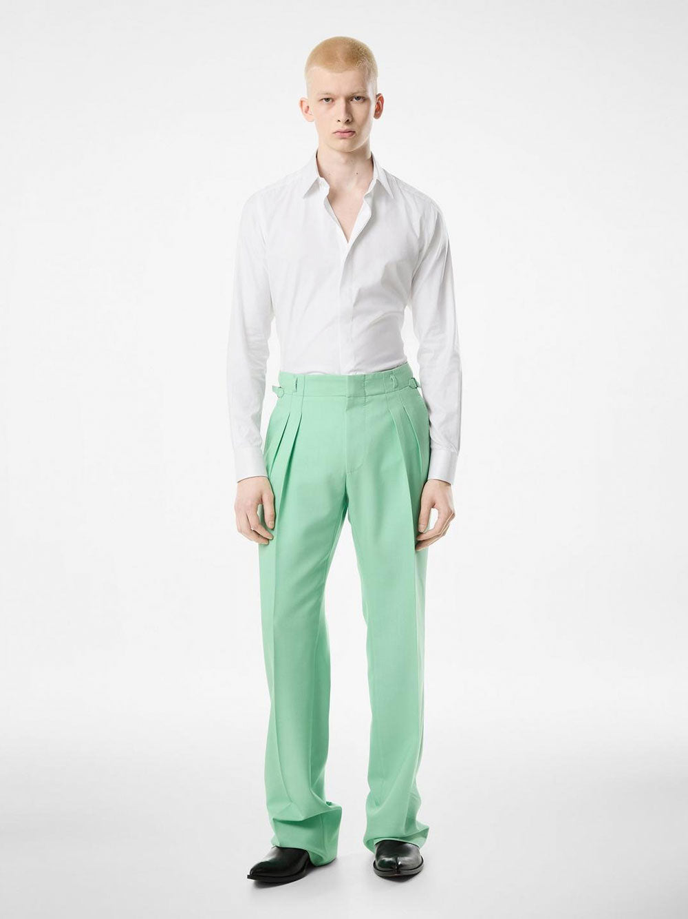 Tom Ford Men Cotton And Silk Classic Fit Shirt TOM FORD