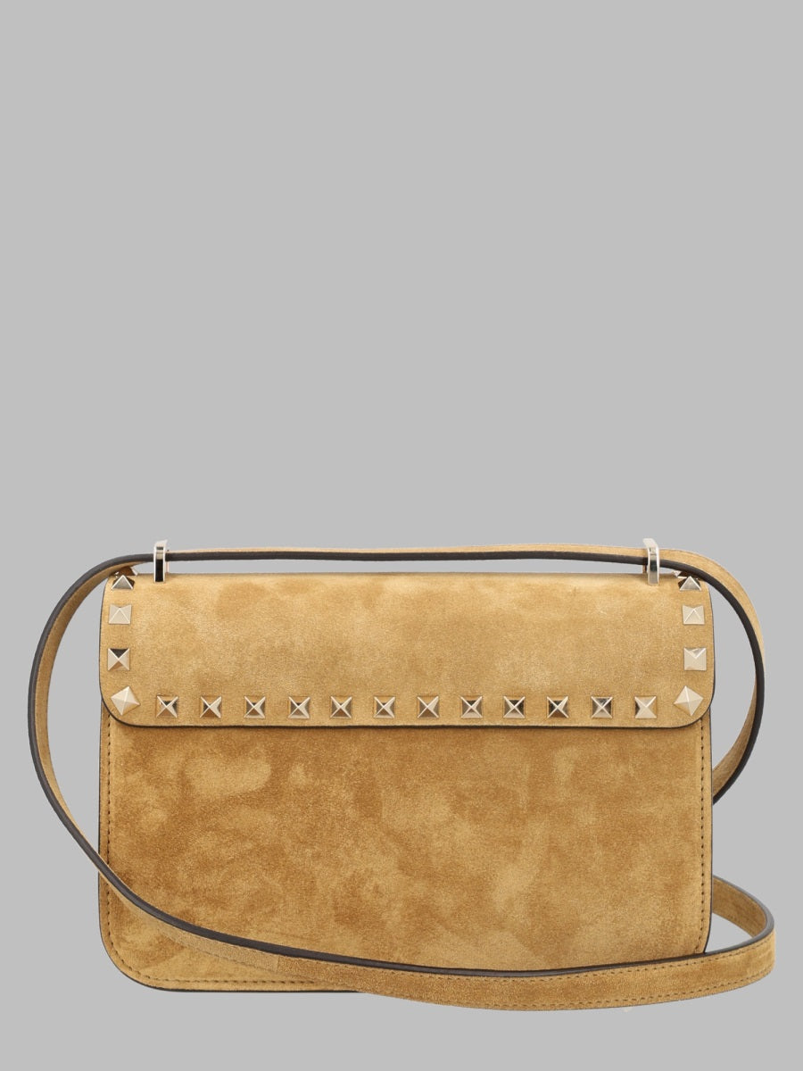 Valentino Garavani Women Borsa A Tracolla "Rockstud Small" In Suede VALENTINO GARAVANI