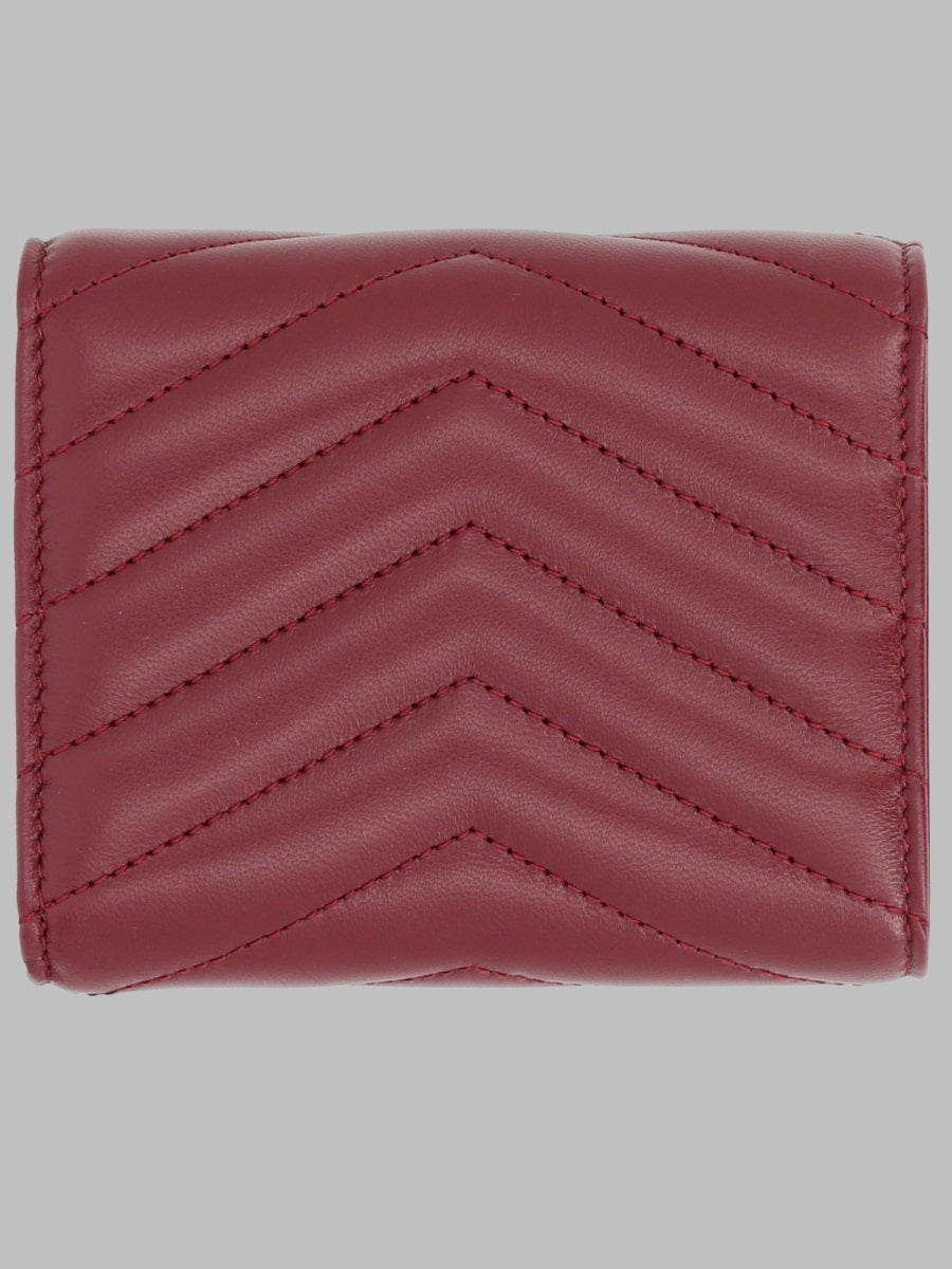 Saint Laurent Women Cassandre Matelassé Multi-Fold Wallet SAINT LAURENT