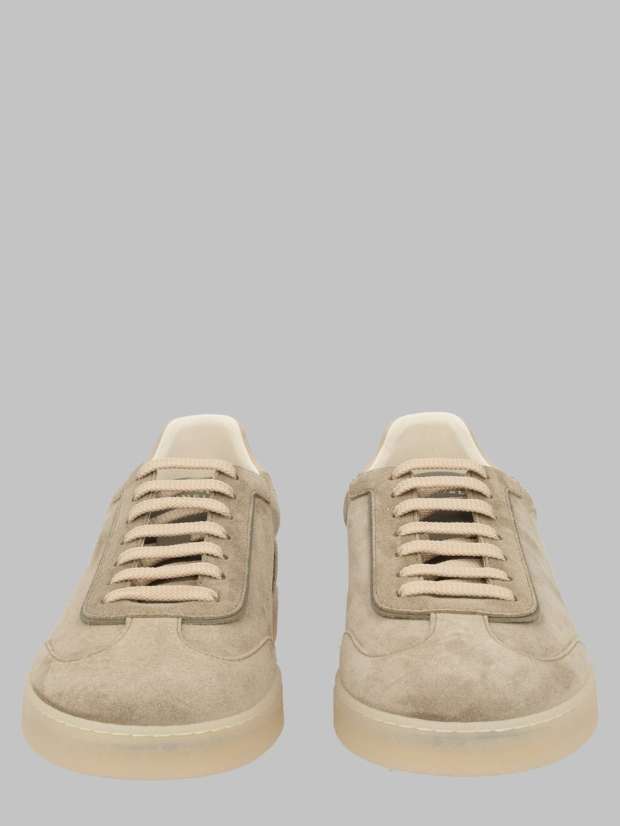 Brunello Cucinelli Men Sneaker In Camoscio BRUNELLO CUCINELLI