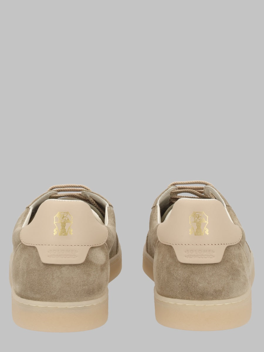 Brunello Cucinelli Men Sneaker In Camoscio BRUNELLO CUCINELLI