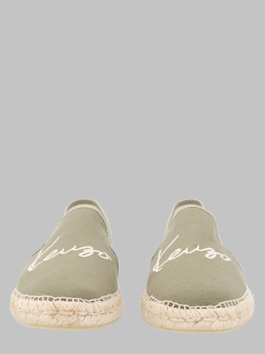 Kenzo Men Espadrilla Con Logo Ricamato KENZO