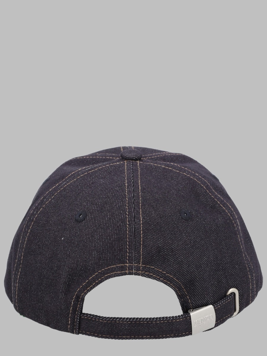 Kenzo Men Cappello Da Baseball Con Logo Ricamato KENZO