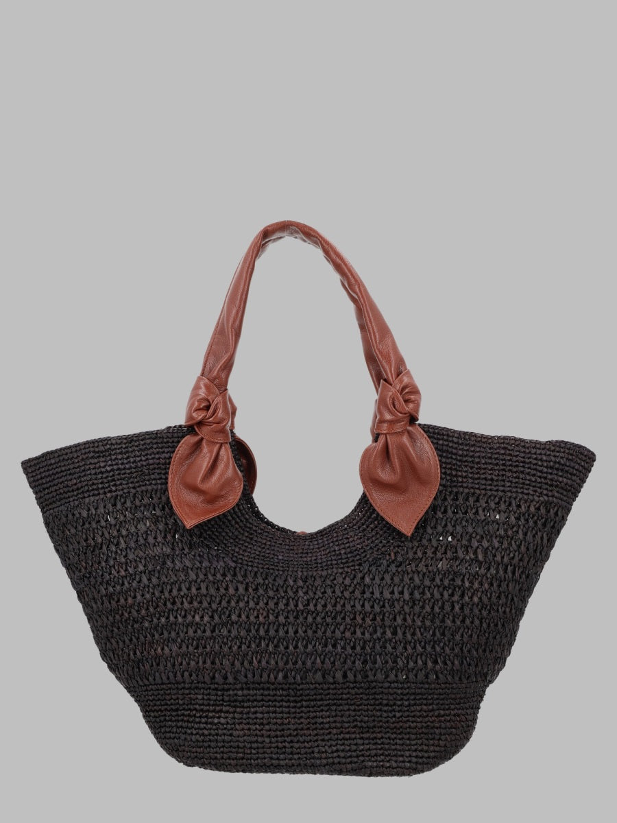 Hereu Women Borsa Intrecciata In Raffia HEREU