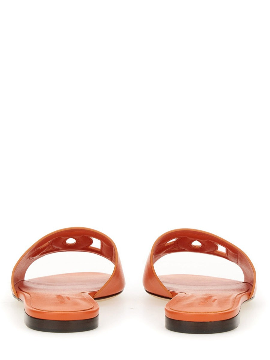 Dolce & Gabbana Women Sandalo Slide Con Logo DOLCE & GABBANA