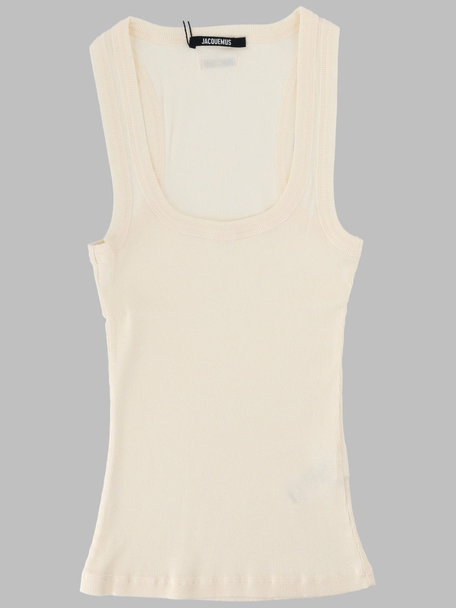 Jacquemus Women Tank Top "Gros Grain" JACQUEMUS