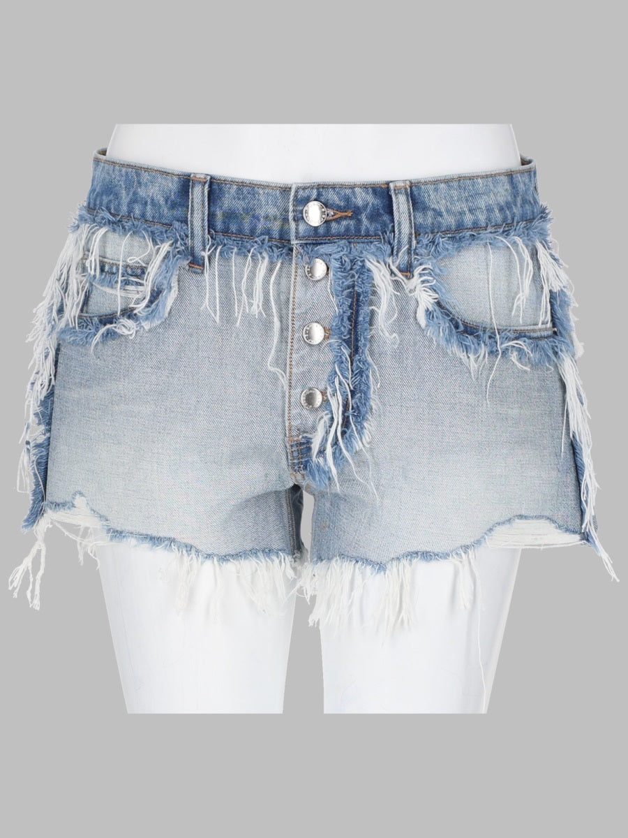 Alexander Wang Women Shorts In Denim ALEXANDER WANG
