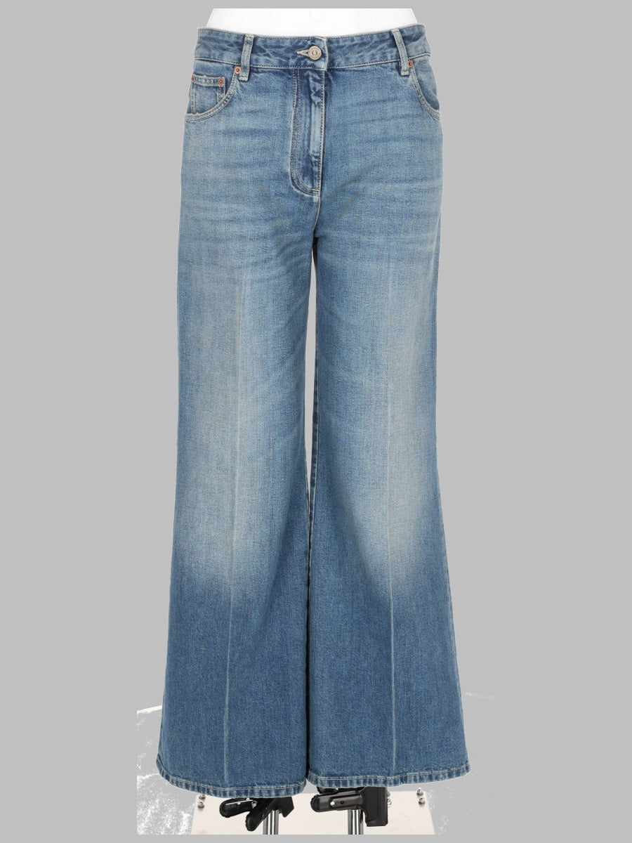 Valentino Women Pantalone In Denim VALENTINO