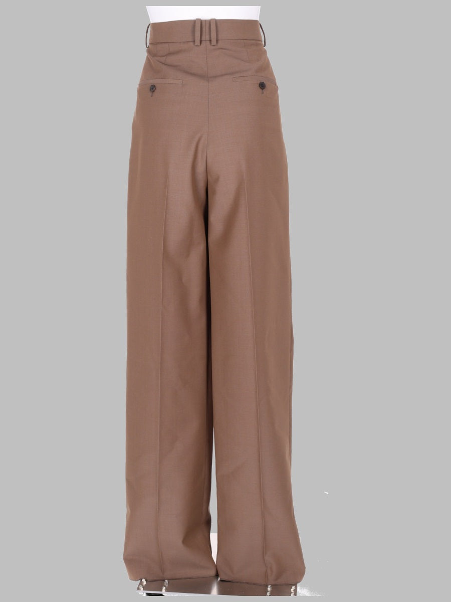 Saint Laurent Women Pantalone Sartoriale In Lana E Seta SAINT LAURENT