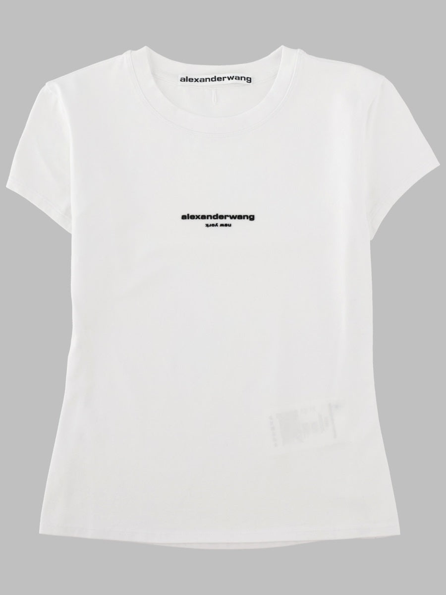 Alexander Wang Women T-Shirt Slim Fit Con Logo ALEXANDER WANG
