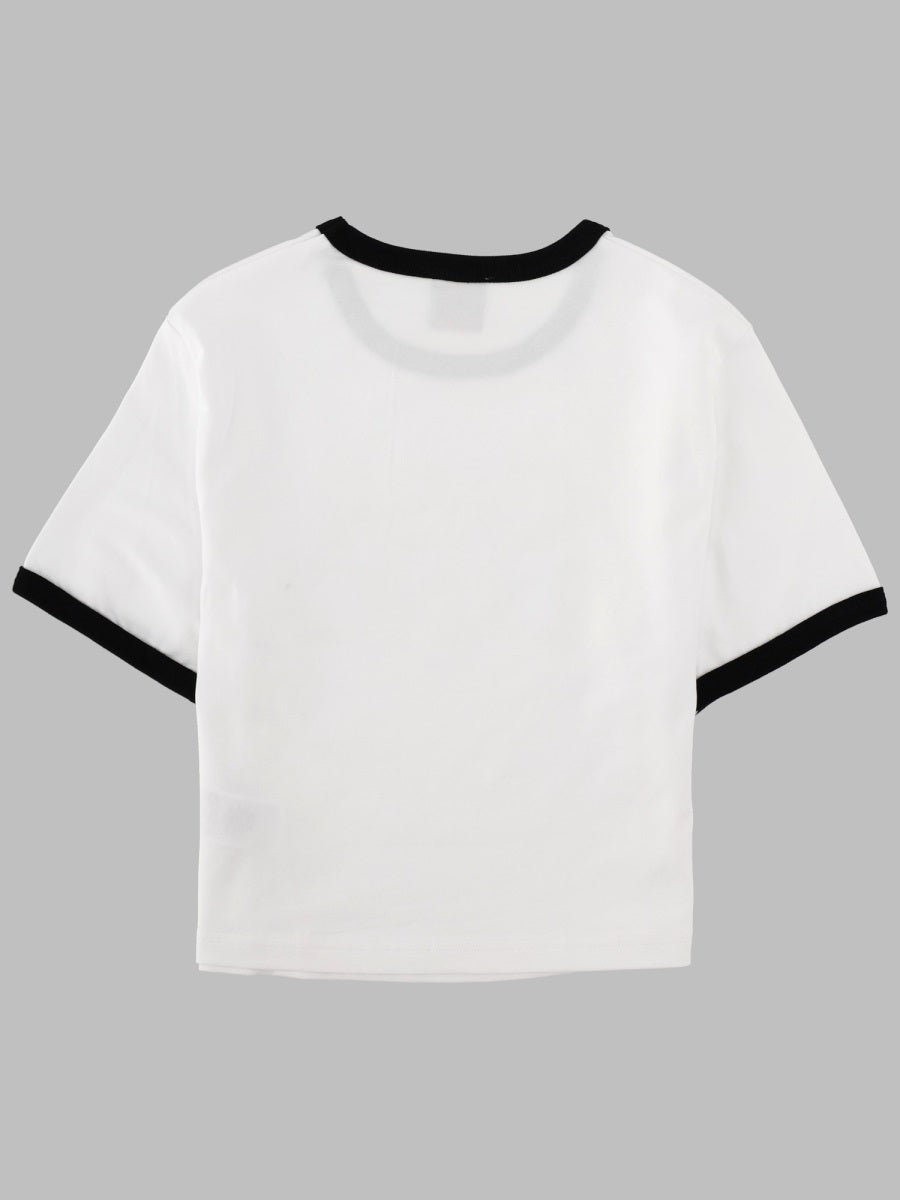 Casablanca Women T-Shirt "Stacked Logo" CASABLANCA