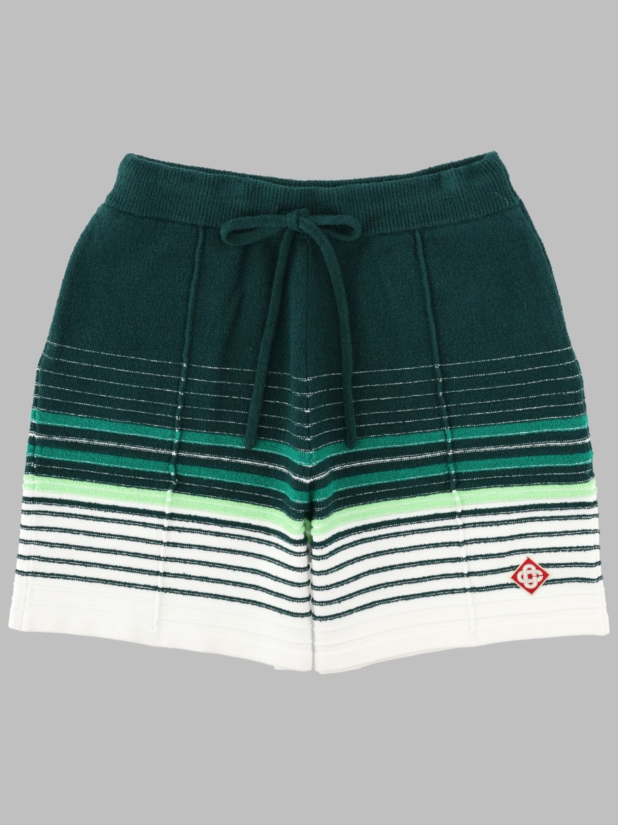 Casablanca Men Shorts A Righe Bouclé CASABLANCA