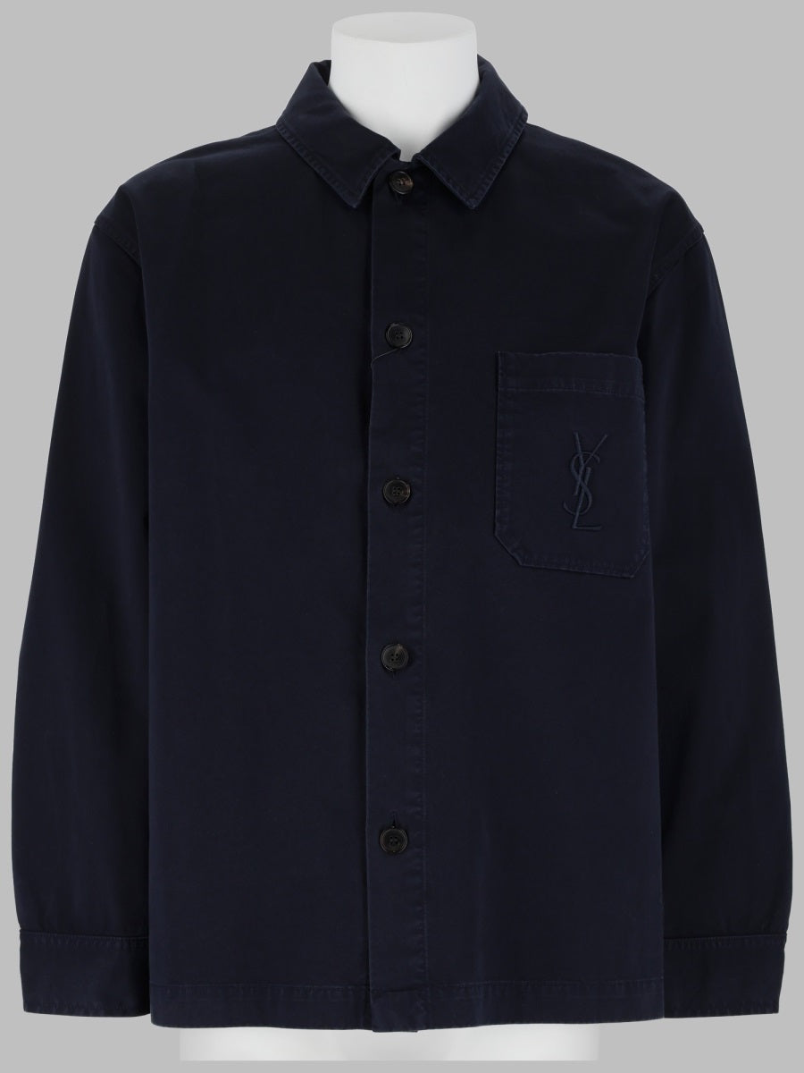 Saint Laurent Men Overshirt "Cassandre" SAINT LAURENT