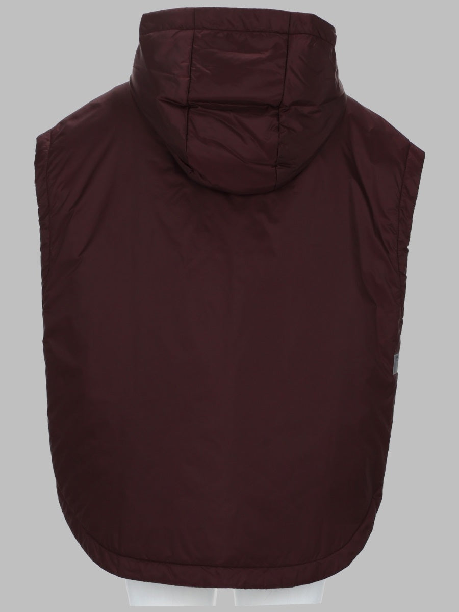 S Max Mara Women Gilet Imbottito Con Cappuccio S MAX MARA