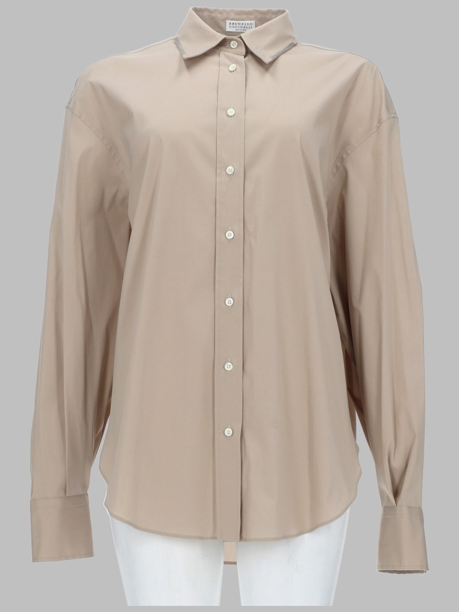 Brunello Cucinelli Women Camicia Con Dettaglio Monili BRUNELLO CUCINELLI
