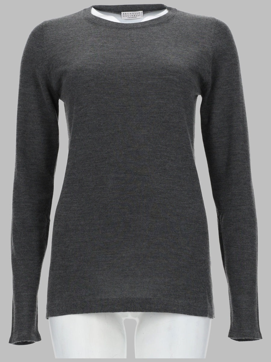 Brunello Cucinelli Women Maglia Leggera In Cashmere E Seta BRUNELLO CUCINELLI