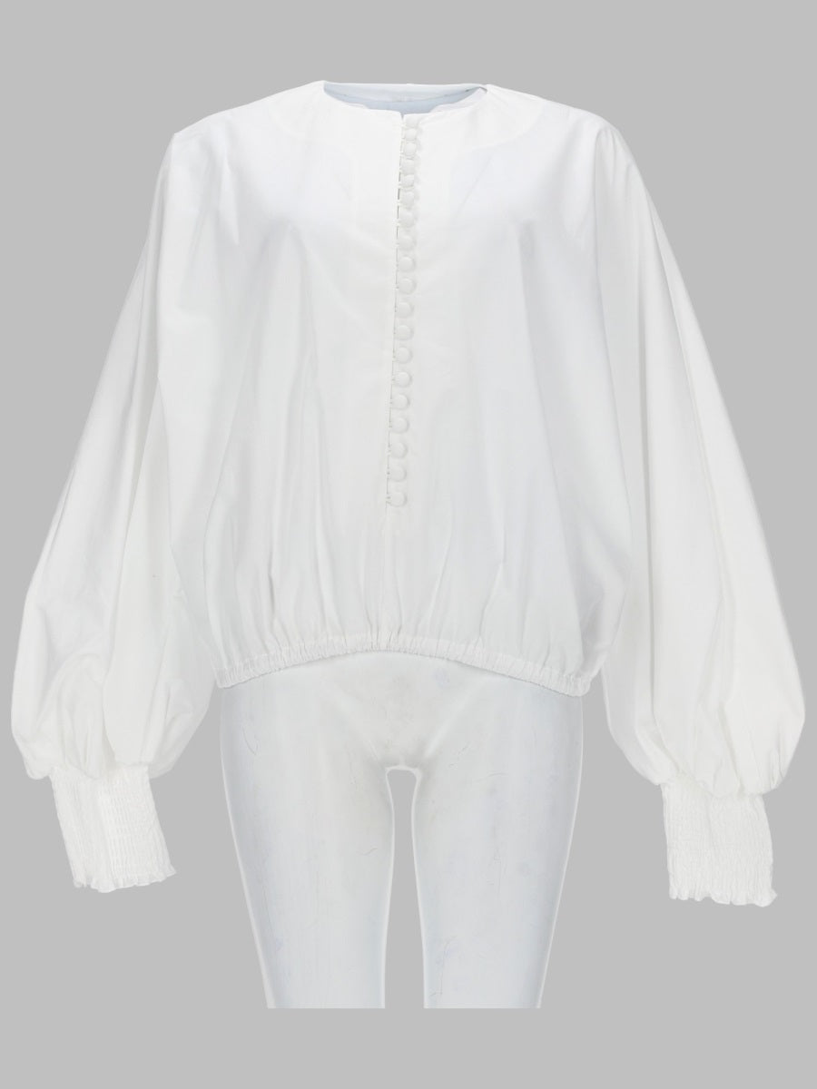 Balmain Women Camicia Con Manica A Pipistrello BALMAIN