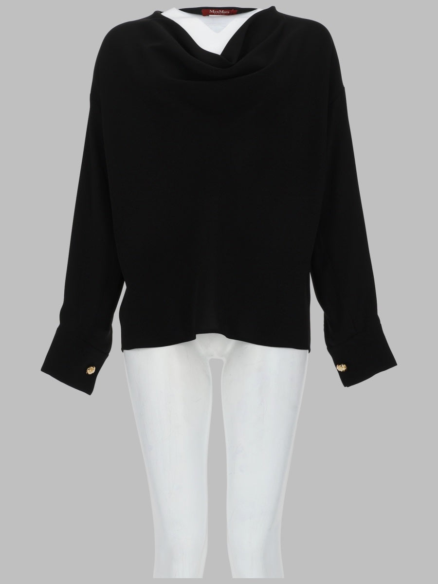 Max Mara Studio Women Blusa In Cady Tecnico Leggero MAX MARA STUDIO