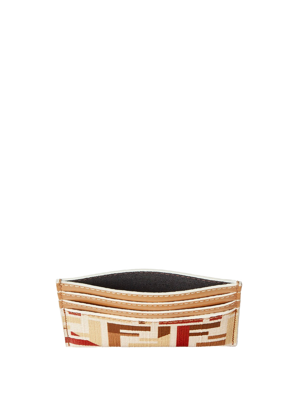 Fendi Women Fendi Roma Ff Fabric Card Holder FENDI
