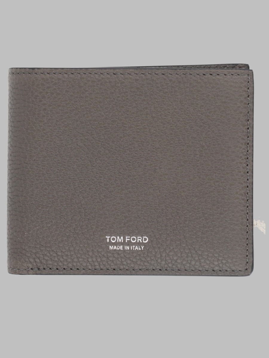 Tom Ford Men Portafoglio A Due Ante Classico In Pelle Fiore TOM FORD
