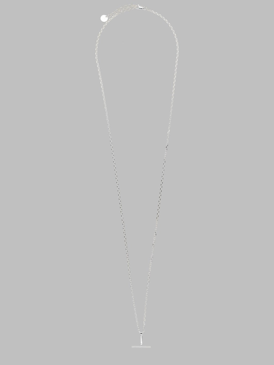 Tom Ford Men Collana A Ciondolo A T In Argento TOM FORD