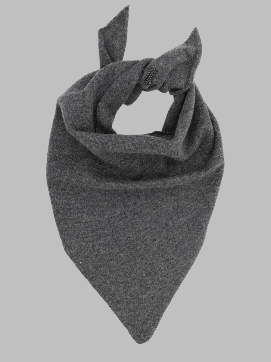 Brunello Cucinelli Women Foulard In Cashmere Con Monile BRUNELLO CUCINELLI