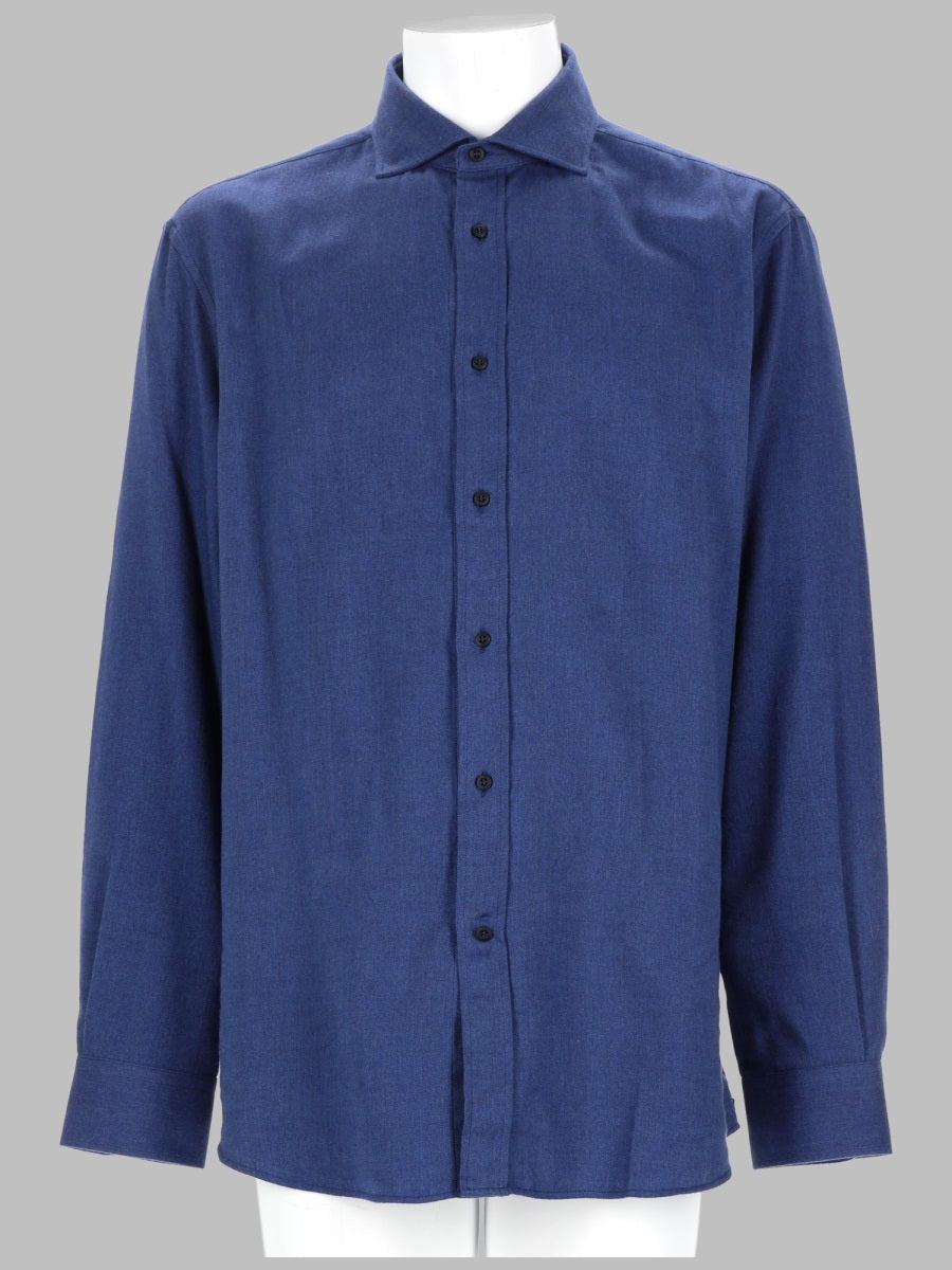Brunello Cucinelli Men Camicia In Misto Cotone BRUNELLO CUCINELLI