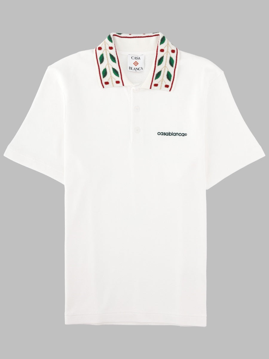 Casablanca Men Polo "Laurel" CASABLANCA