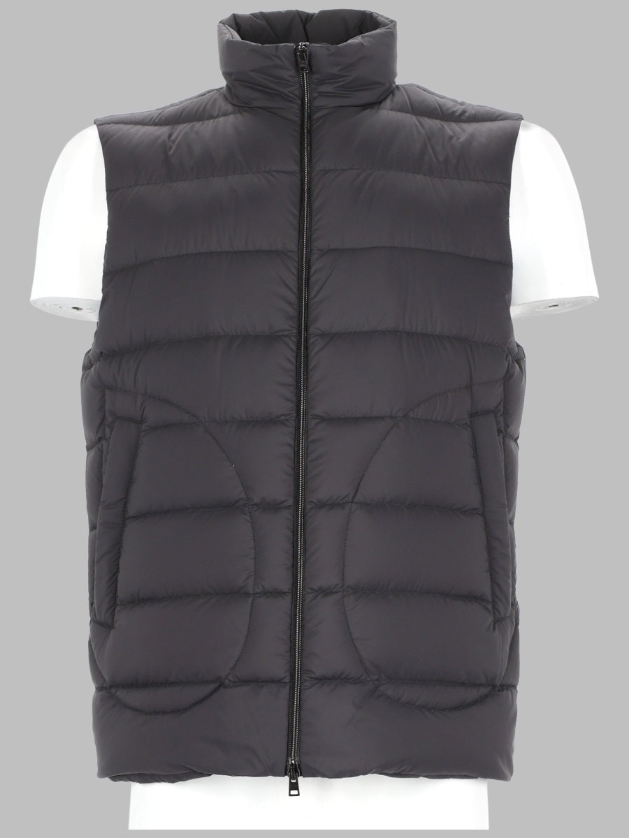 Herno Men Gilet Imbottito Con Zip HERNO