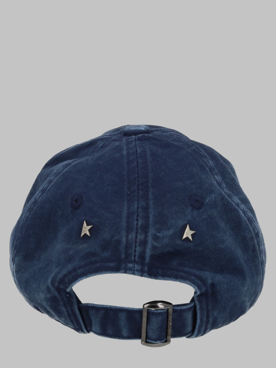 Golden Goose Men Cappello Da Baseball Con Patch Logo GOLDEN GOOSE