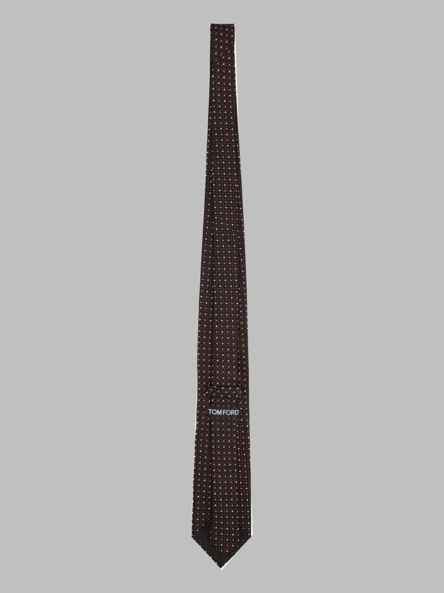 Tom Ford Men Cravatta In Jacquard Di Seta 8 Cm TOM FORD