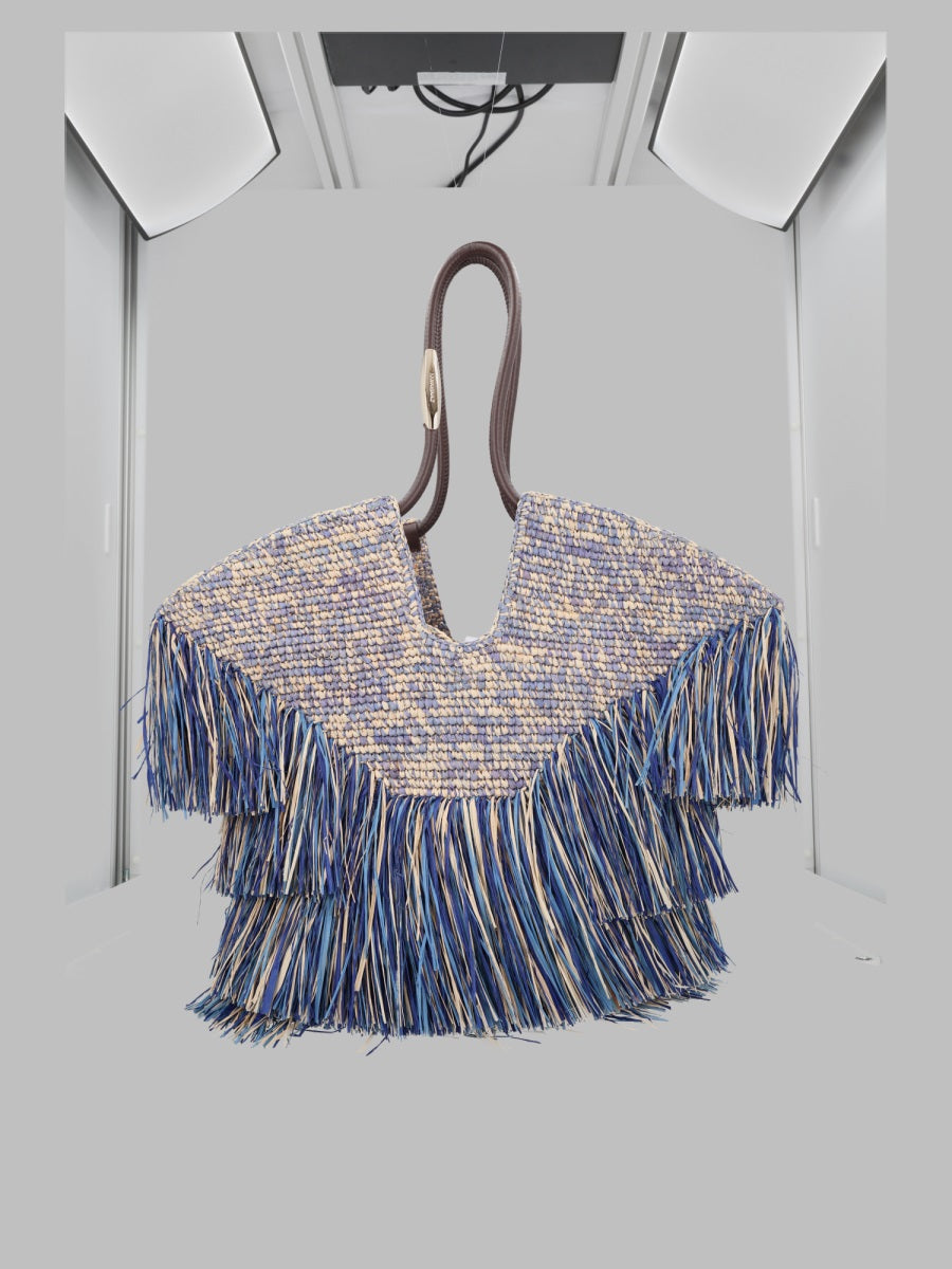 Zimmermann Women Borsa Tote "Goldentime" Medium Con Frange ZIMMERMANN