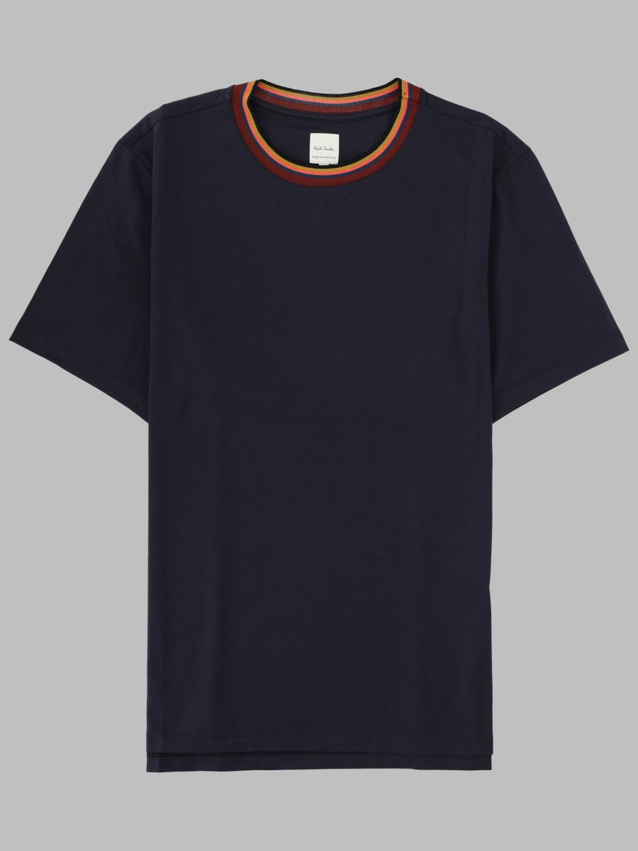 Paul Smith Men T-Shirt Con Collo Stripes Logo PAUL SMITH